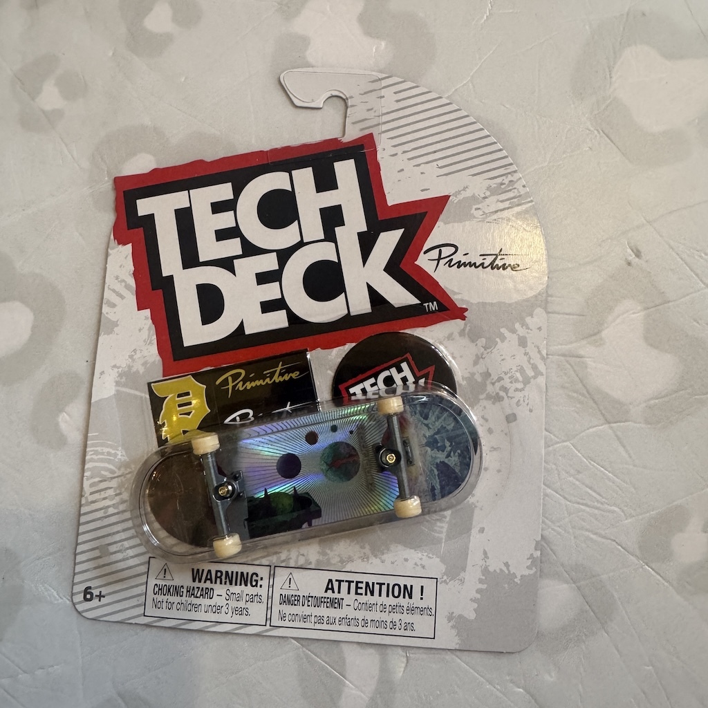 TECH DECK - M60 Plastic Single 30mm Fingerboards (Street Set)