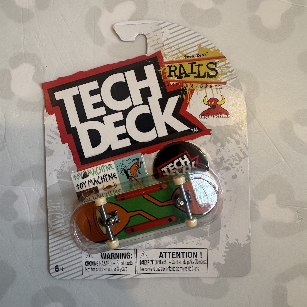 TECH DECK - M60 Plastic Single 30mm Fingerboards (Special Set)