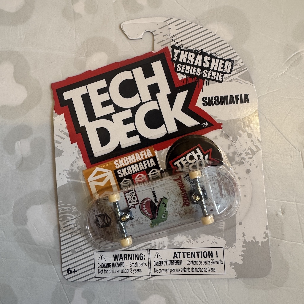 TECH DECK - M60 Plastic Single 30mm Fingerboards (Special Set)