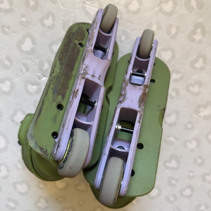 ECHO - Verve Green Aggressive Inline Skates (US10.5 / USED)