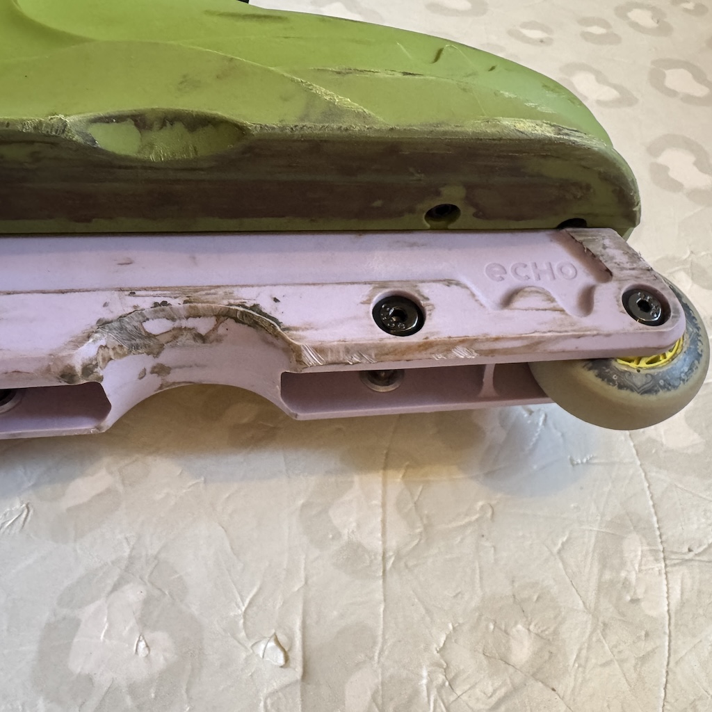 ECHO - Verve Green Aggressive Inline Skates (US10.5 / USED)