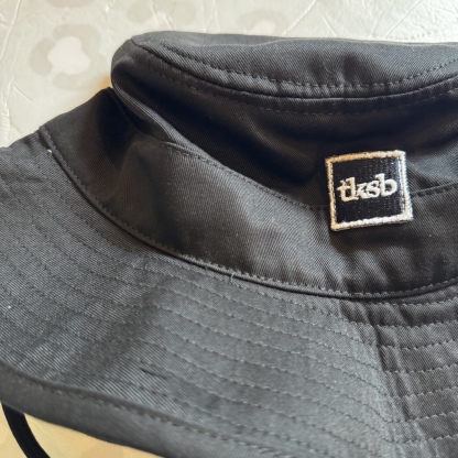 TKSB - Black Twill Jungle Bucket Hat
