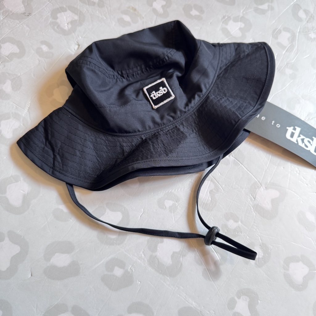 TKSB - Black Poly Quick Dry Jungle Bucket Hat
