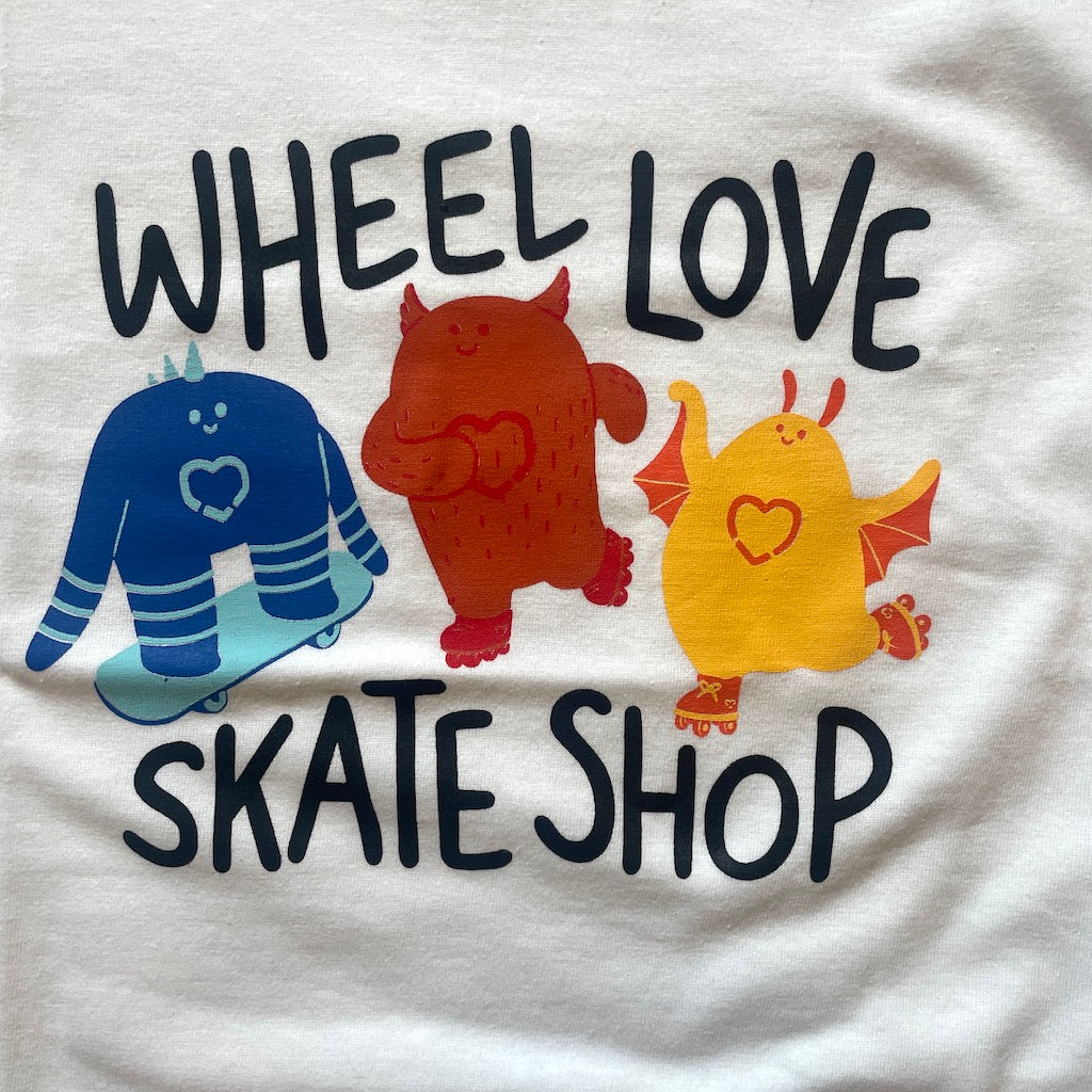 WHEEL LOVE - Skate Friends T-shirt