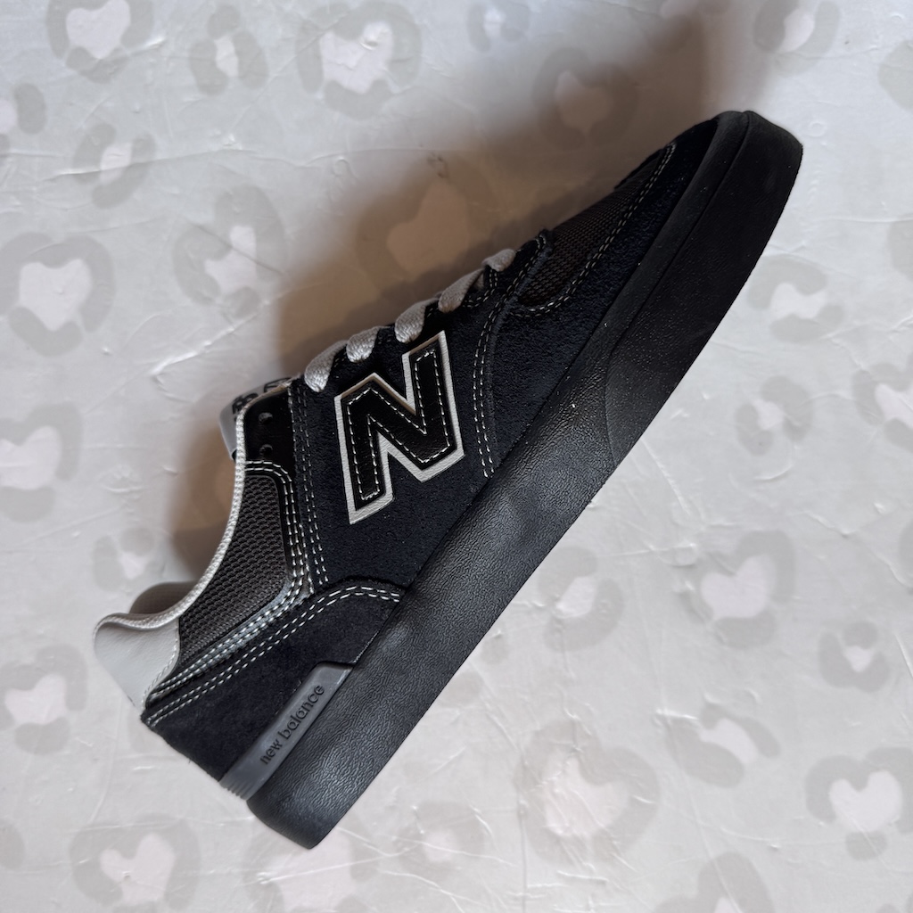 NB NUMERIC - 574 Vulc (Black/Grey) Skate Shoes