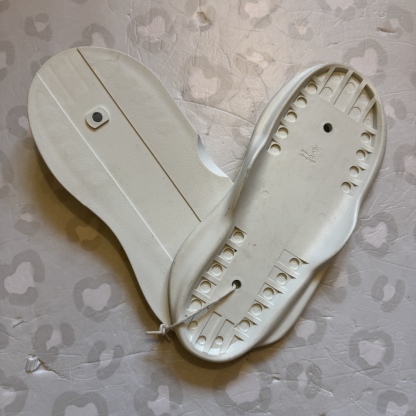 GAWDS - White Carbon Aggressive Inline Skate Flat Soulplate