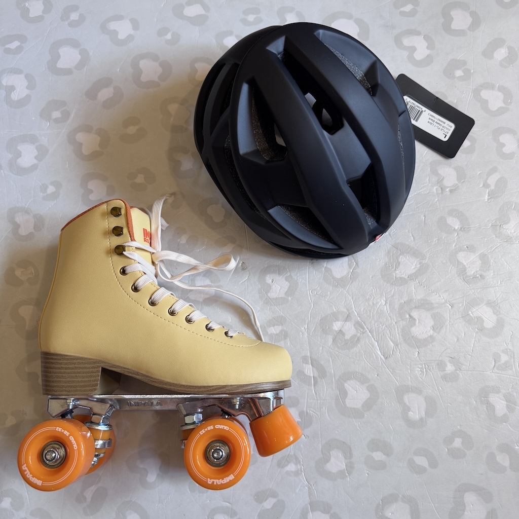 IMPALA - Mimosa Yellow Quad Roller Skate (Clearance Price & Free Helmet Promo!) 