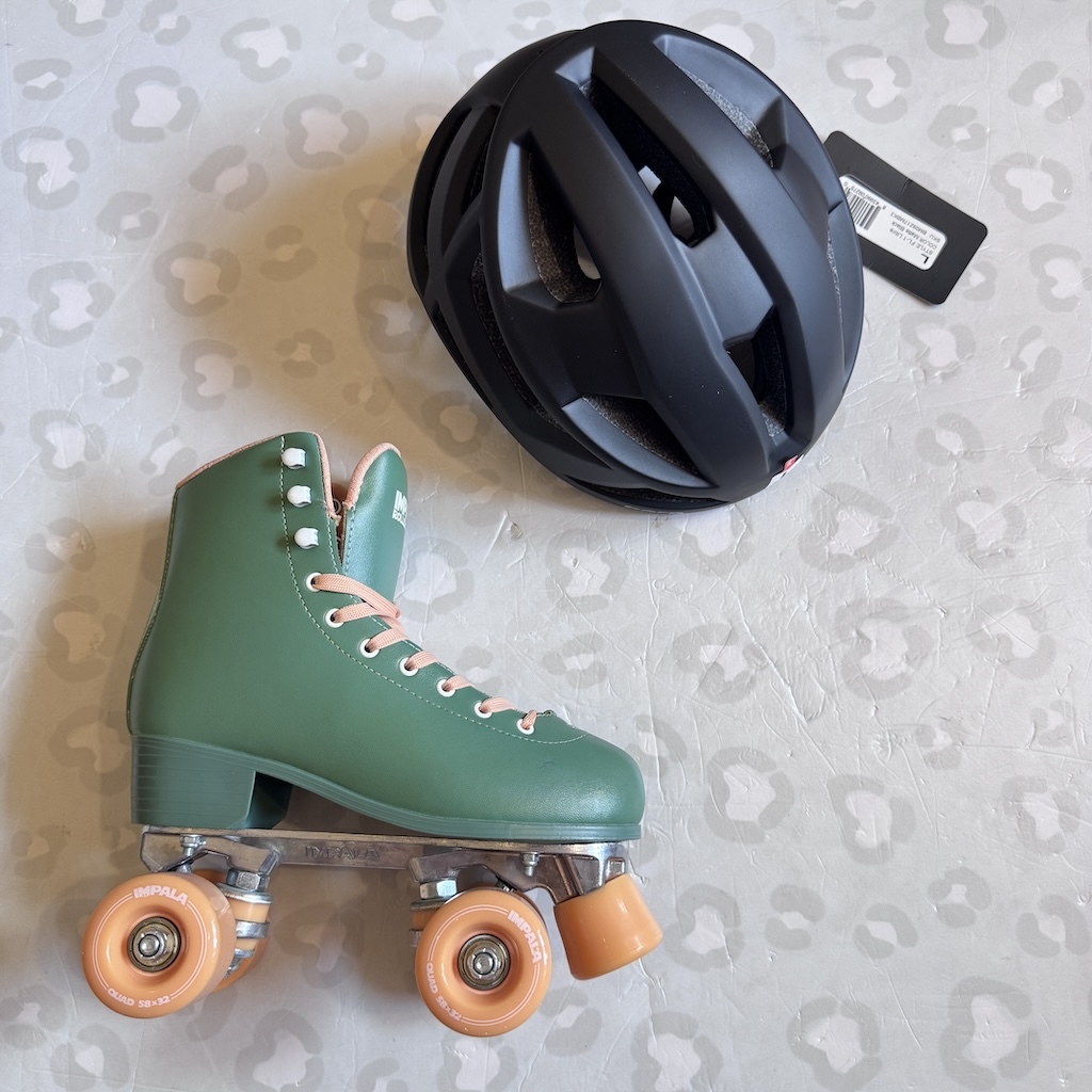 IMPALA - Forest Green Quad Roller Skate (Clearance Price & Free Helmet Promo!) 
