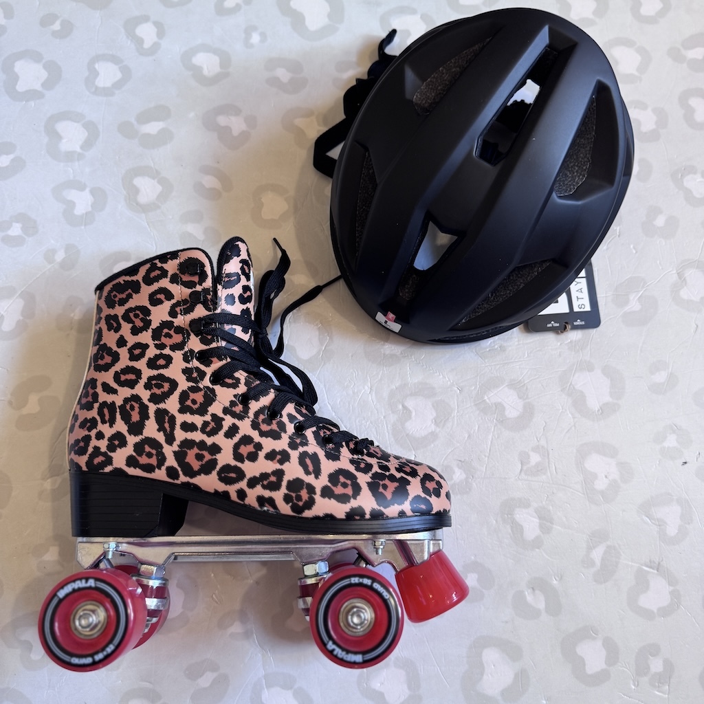 IMPALA - Leopard Quad Roller Skate (Clearance Price & Free Helmet Promo!) 