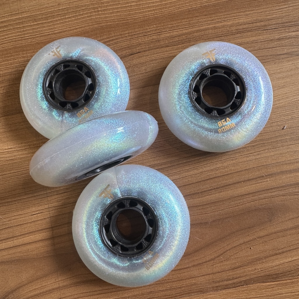 FF - Glitter Starry Sky 80mm/85a Urban Inline Skate Wheels