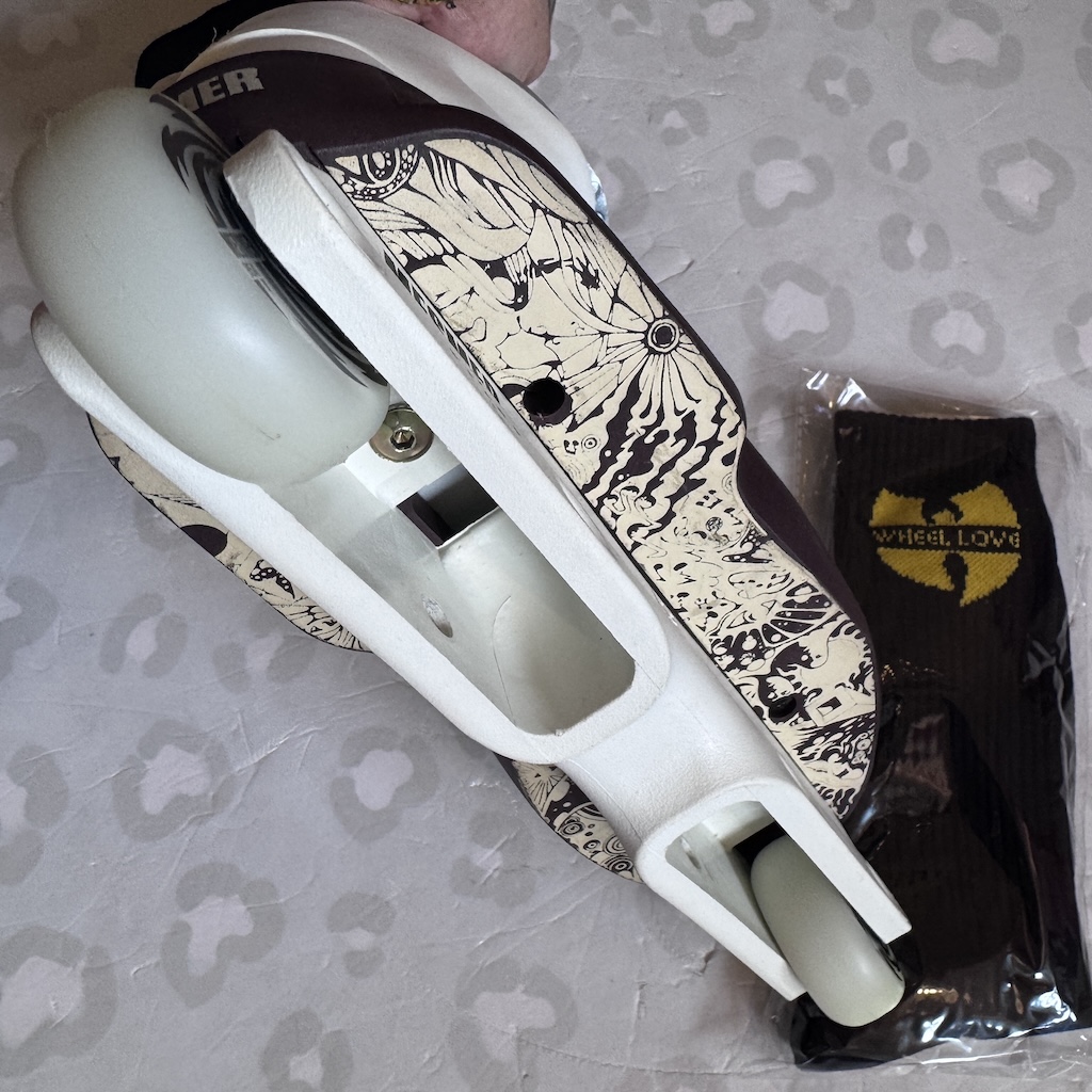 MESMER - TS1 White Aggressive Inline Skates (CLEARANCE PROMO / Levi Plate EU42-43)