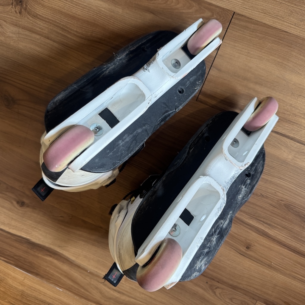 GAWDS - FM2 White Aggressive Inline Skates (EU42 / USED)