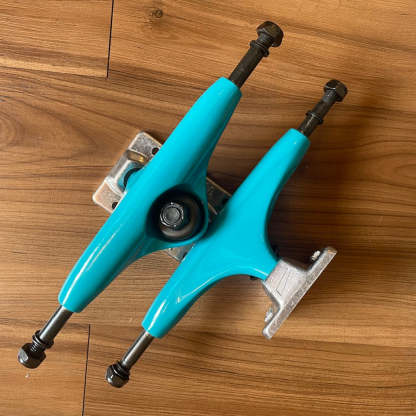 TENSOR - Alloy Aqua Blue Skateboard Trucks