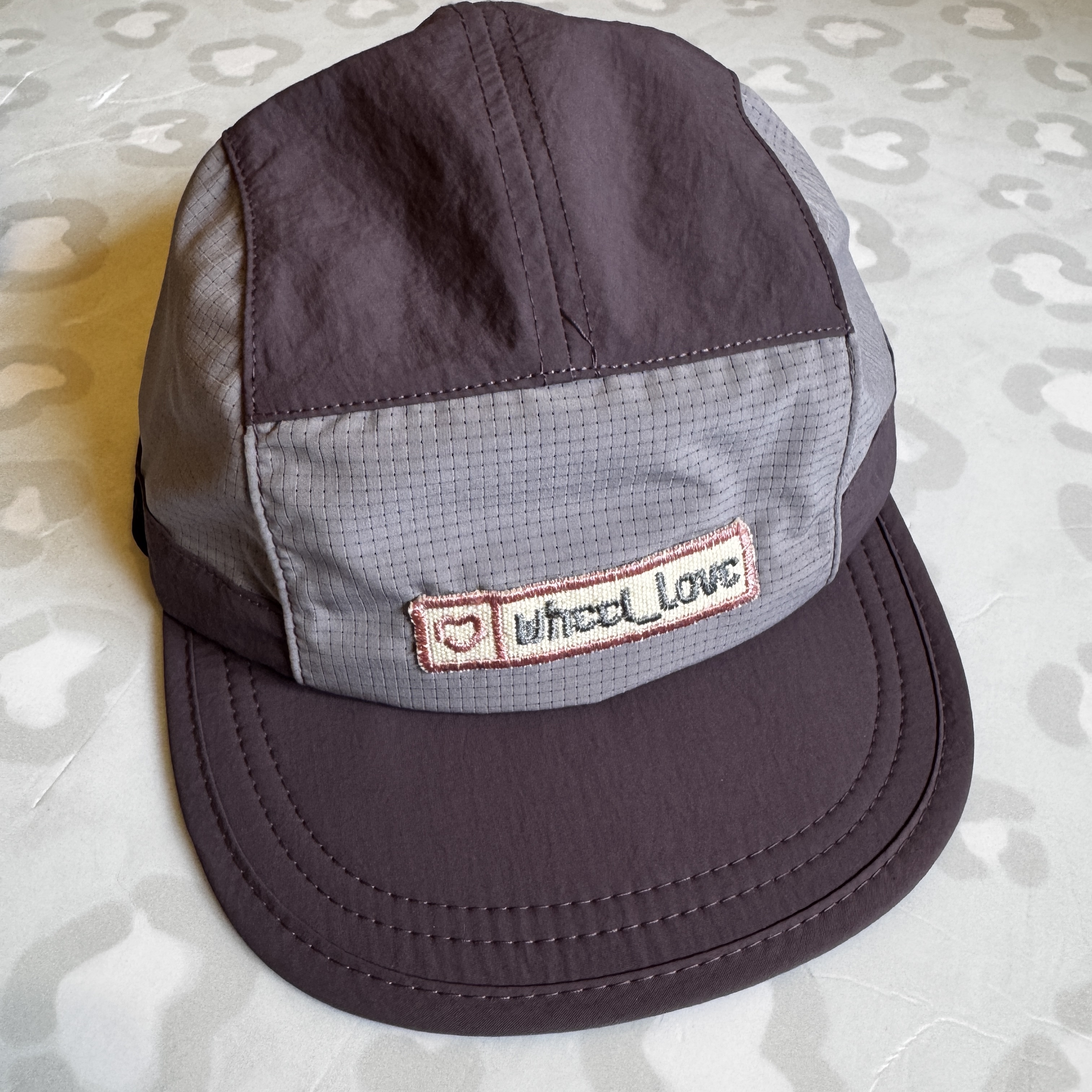 WHEEL LOVE - Lavender Bar Logo Soft Brim Camp Cap