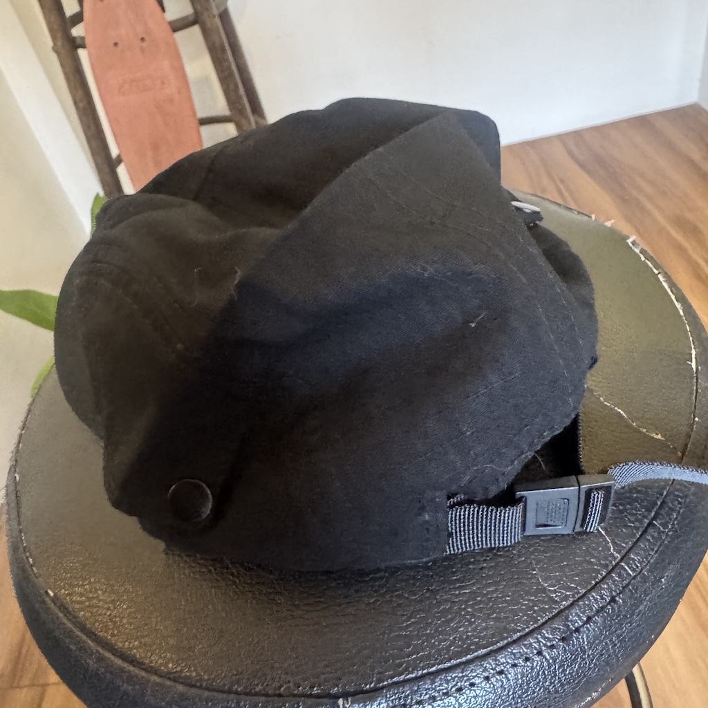 WHEEL LOVE - Black Ripstop Globe Wu Quick Dry Cap