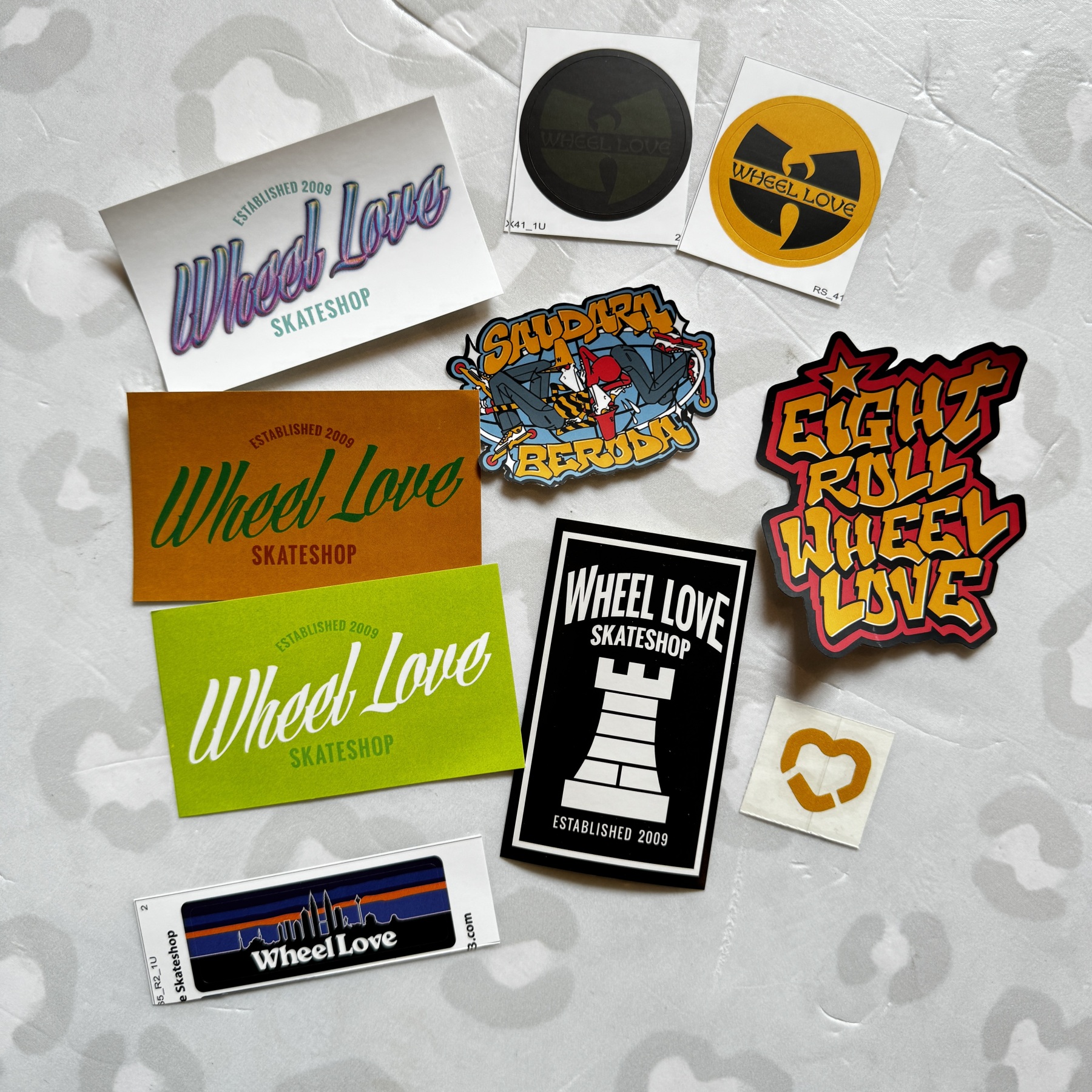 WHEEL LOVE - Sticker Pack