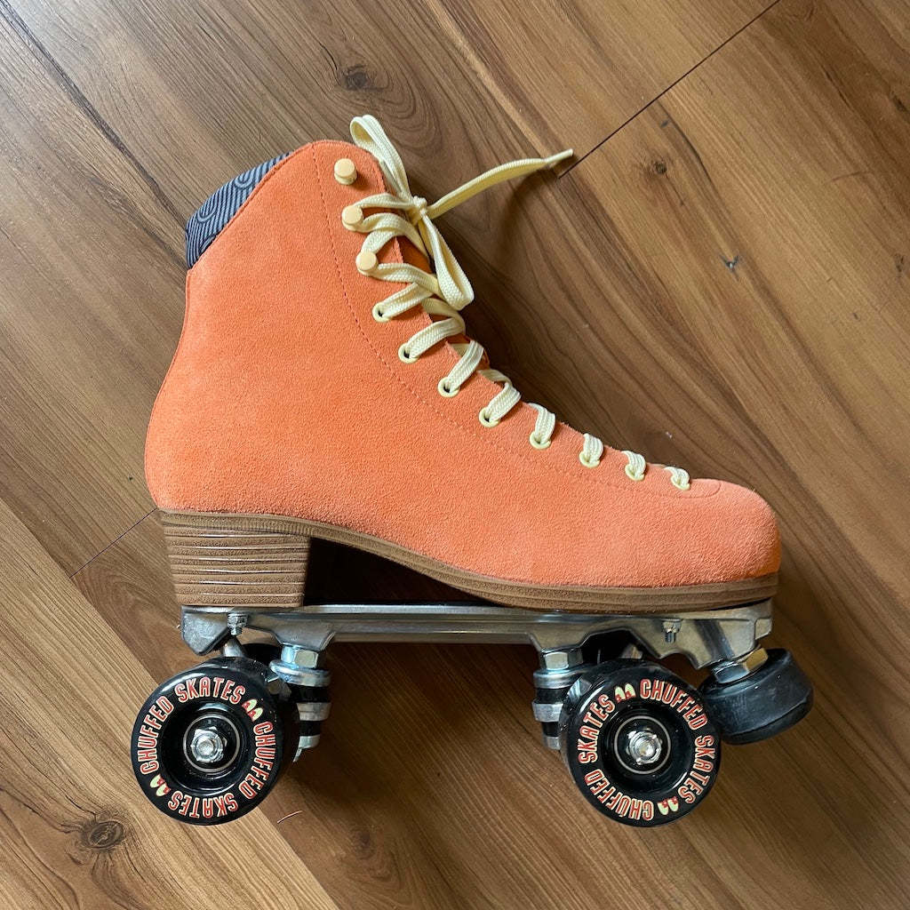 CHUFFED - Peach Pink Roller Skates