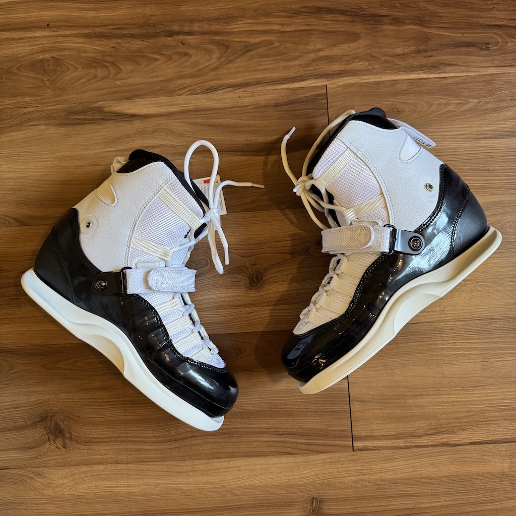 GAWDS - FM5 White/Black Boot Only Aggressive Inline Skates (NO CUFF & BUCKLES)