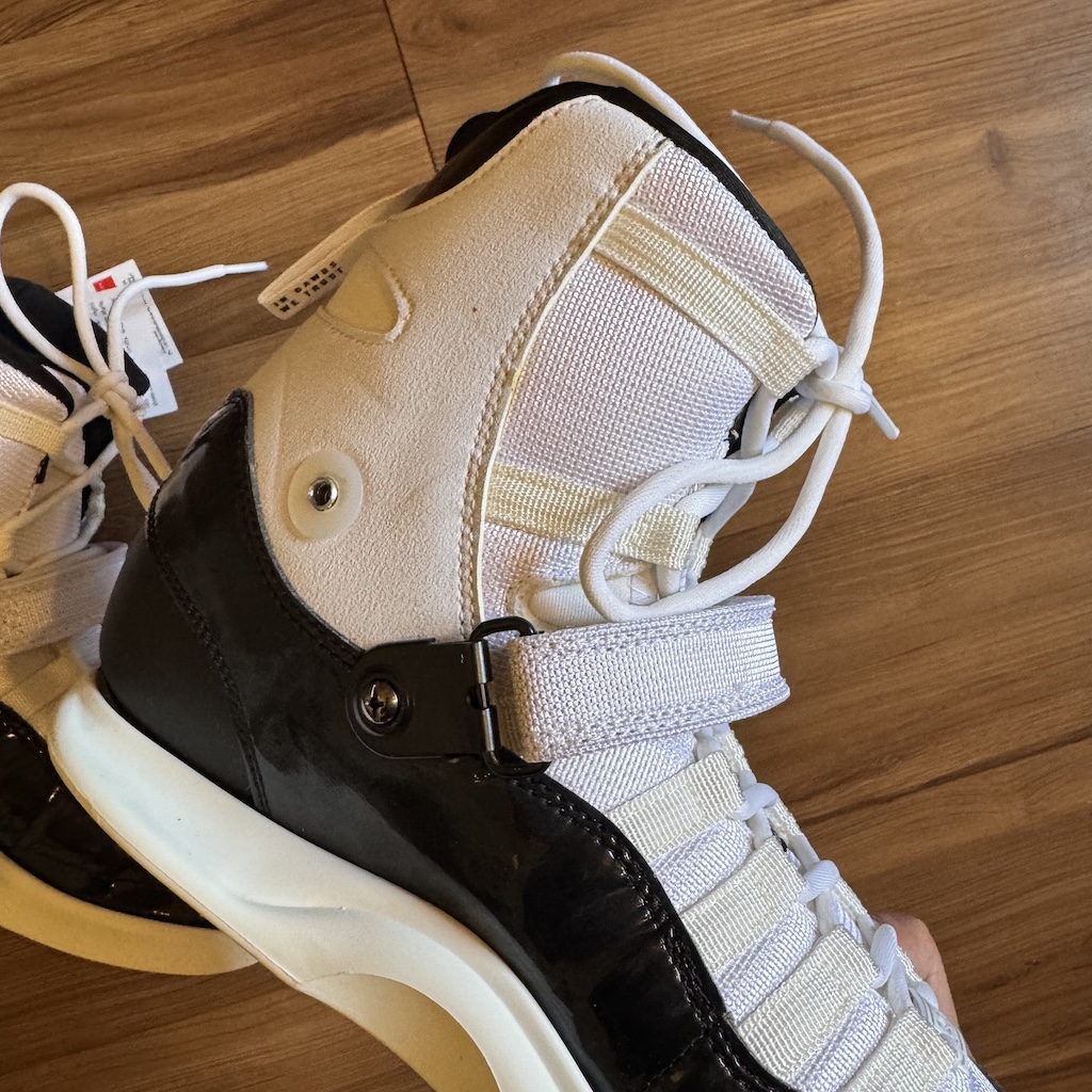 GAWDS - FM5 White/Black Boot Only Aggressive Inline Skates (NO CUFF & BUCKLES)