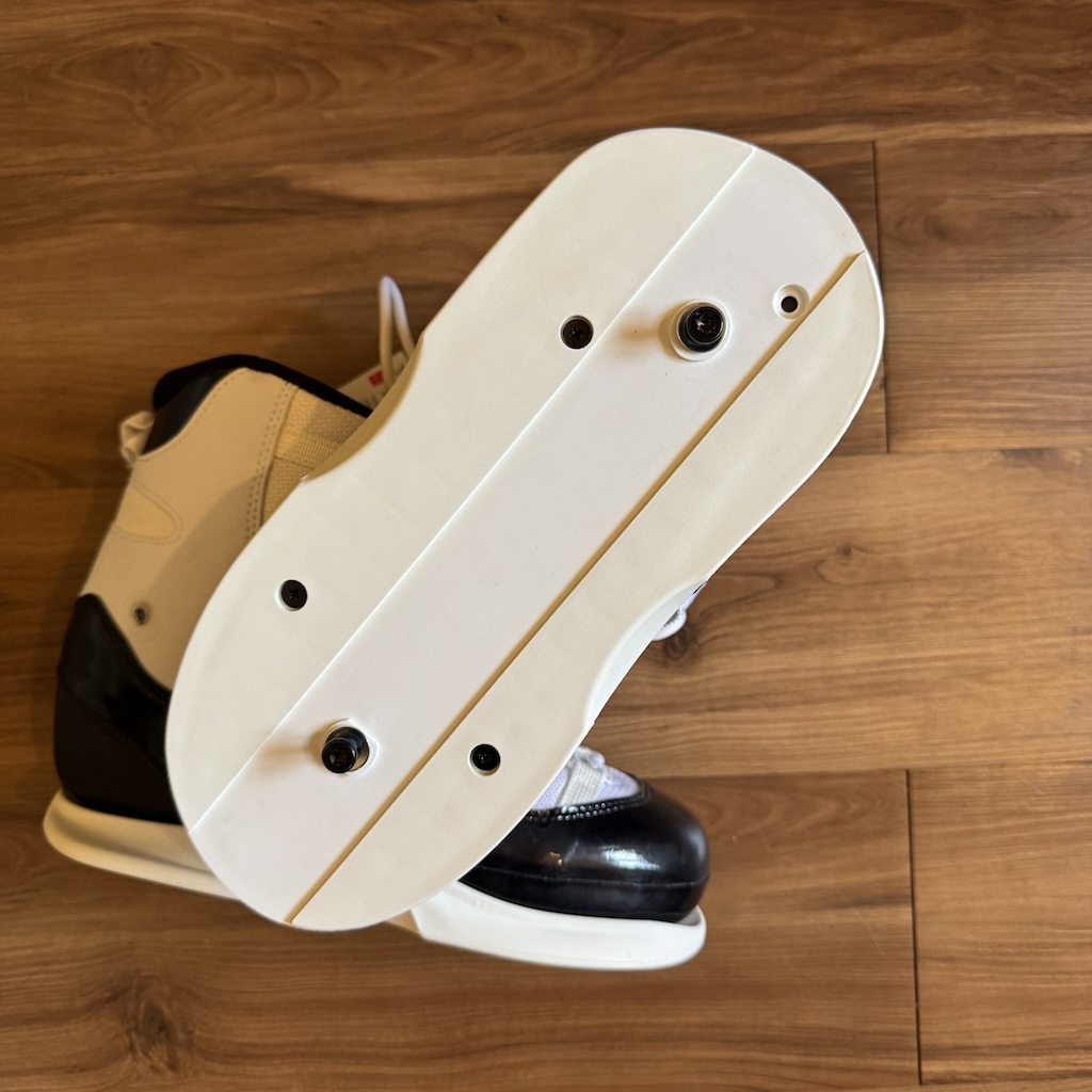 GAWDS - FM5 White/Black Boot Only Aggressive Inline Skates (NO CUFF & BUCKLES)