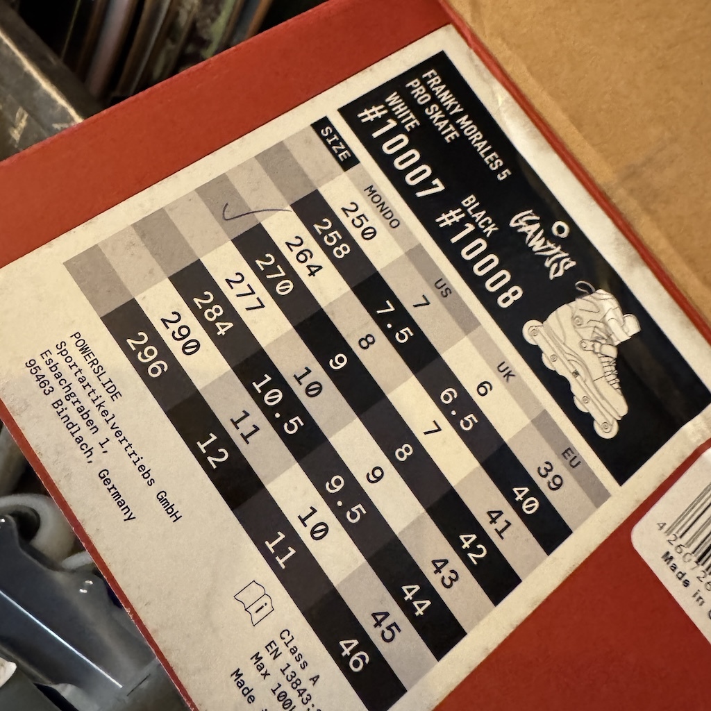 GAWDS - FM5 White/Black Boot Only Aggressive Inline Skates (NO CUFF & BUCKLES)