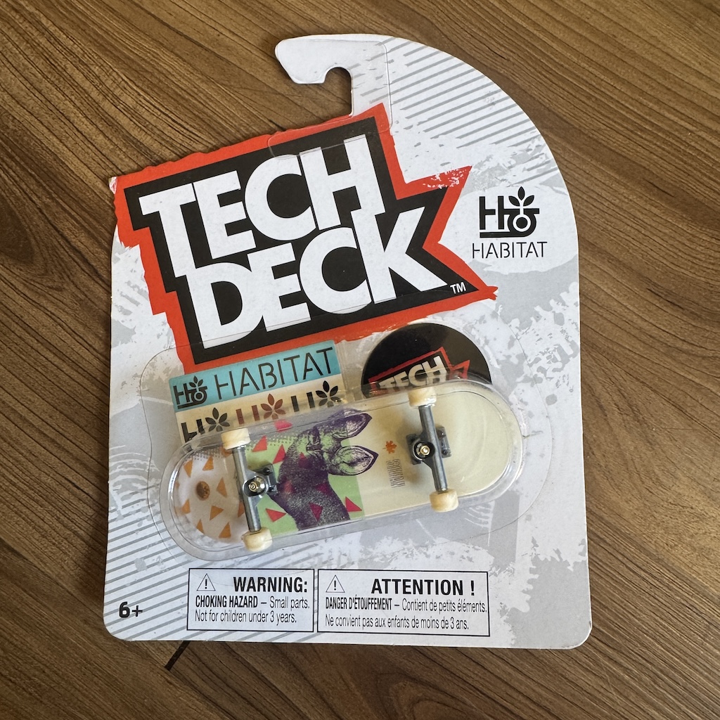 TECH DECK - M58 Plastic Single 30mm Fingerboards