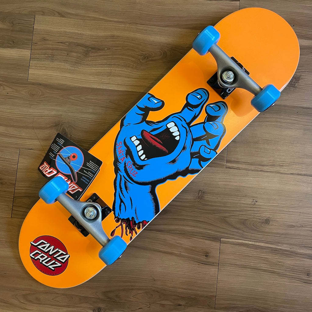SANTA CRUZ - Screaming Hand Orange 7.8" Complete Skateboard
