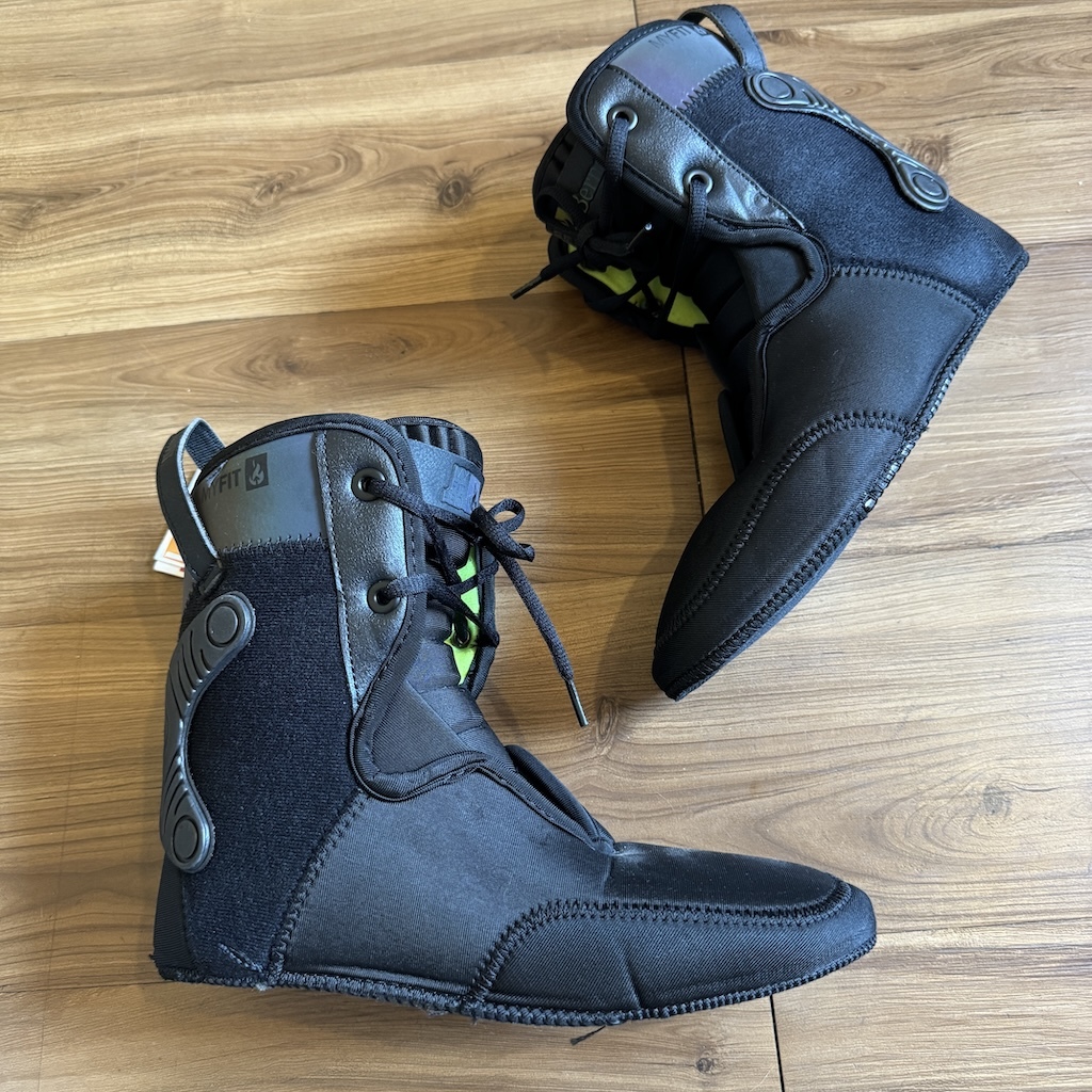 MYFIT - Bernal Black/Neon 2nd Skin Inline Skate Liners