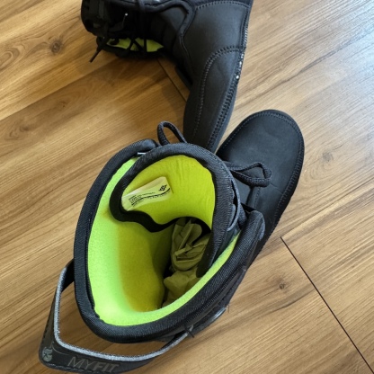 MYFIT - Bernal Black/Neon 2nd Skin Inline Skate Liners