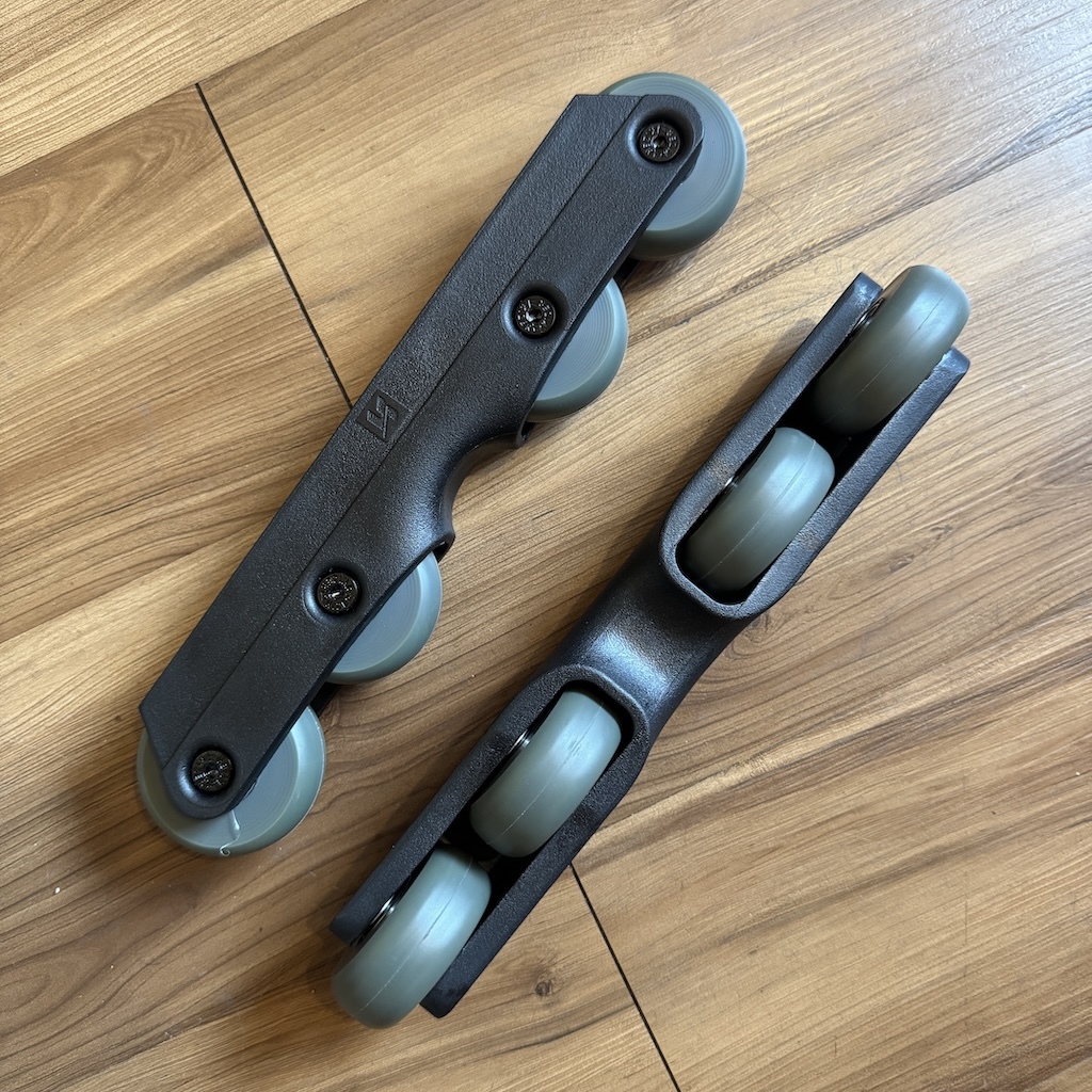 KIZER - Black / Dark Grey Fluid V Bernal Frameset