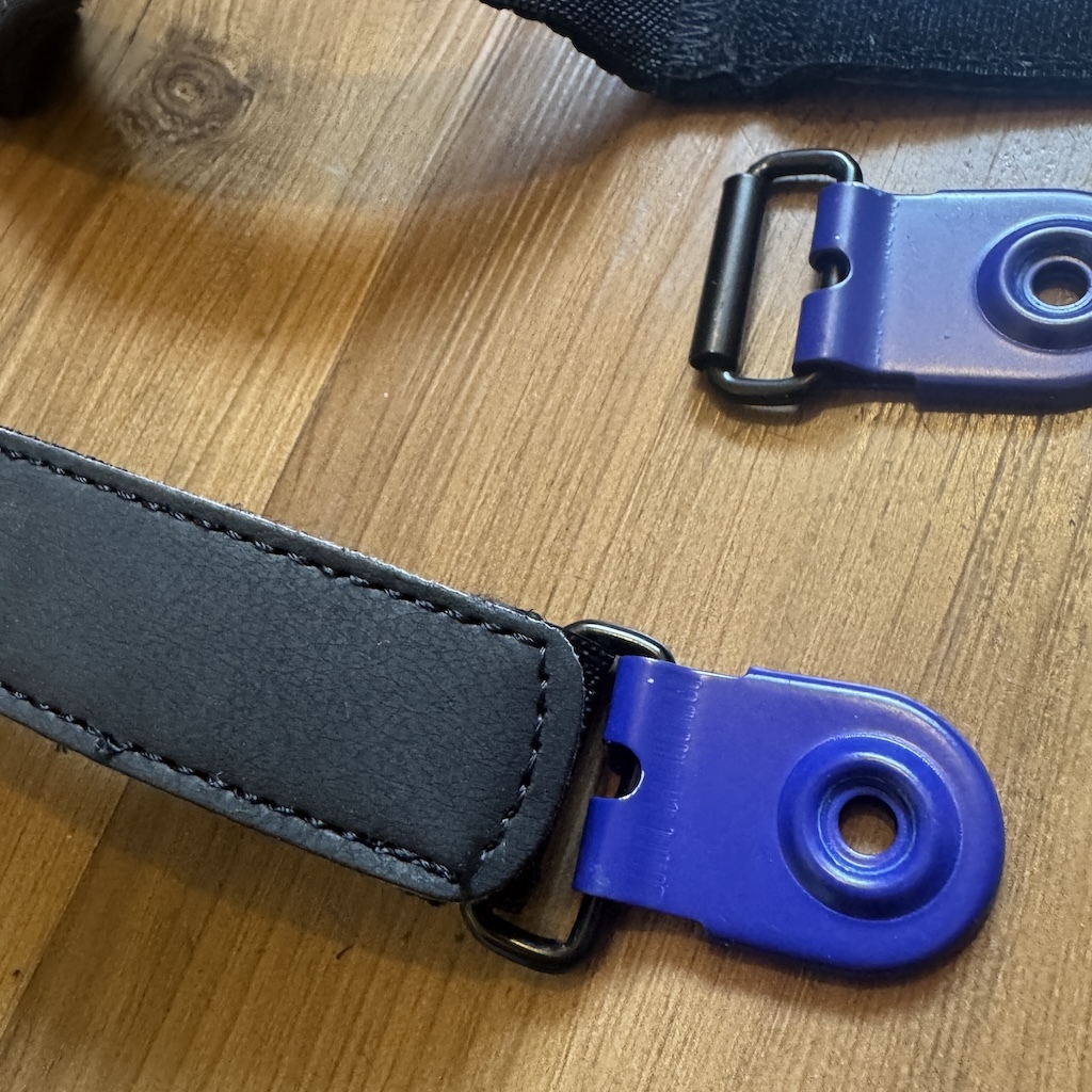 USD - Blue Ankle Power Mid Strap For Inline Skates
