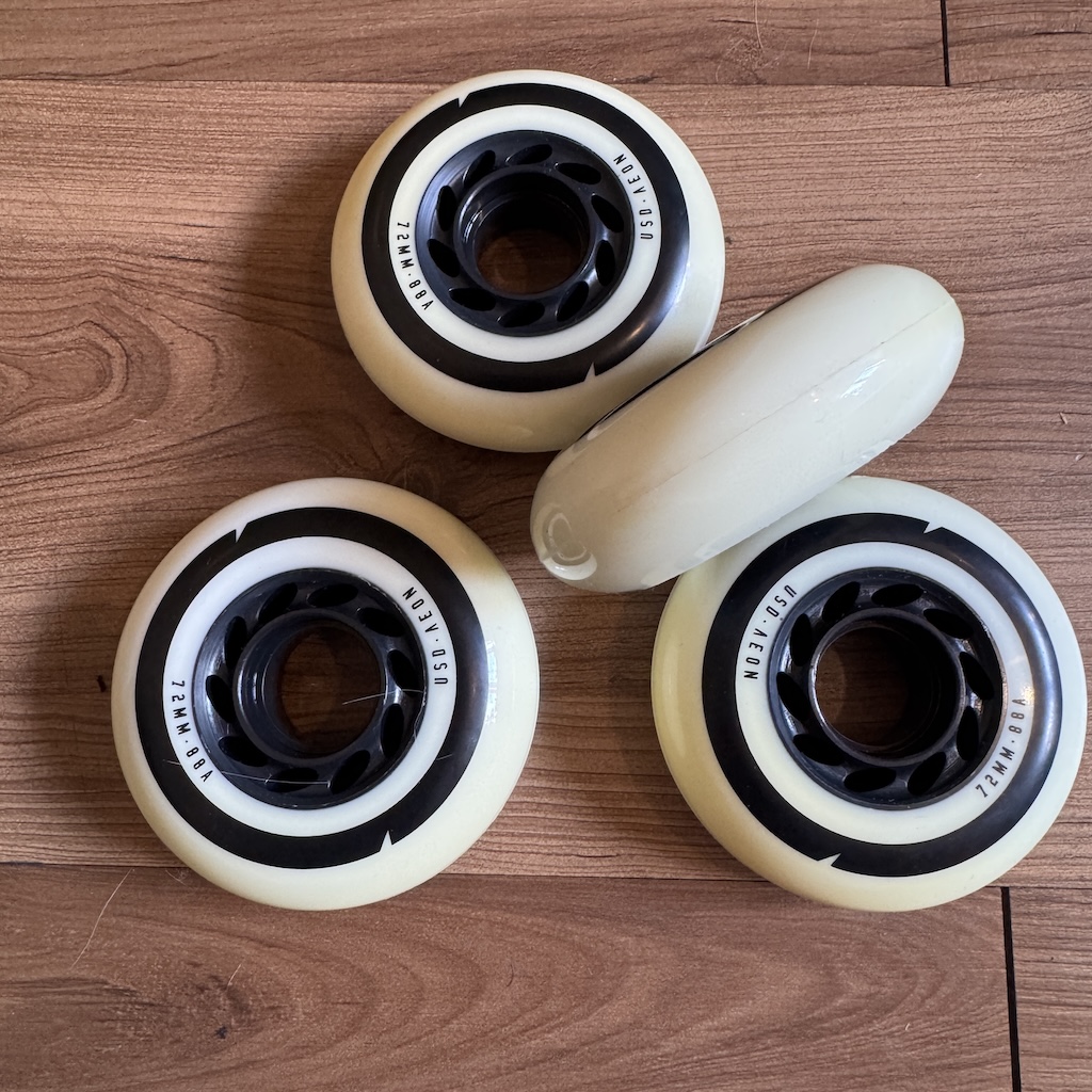 USD - 72mm Aeon Aggressive Inline Skate Wheels
