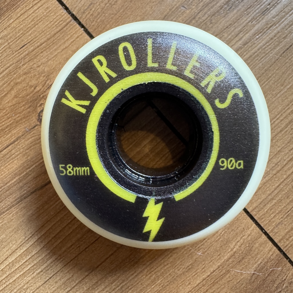 WHEEL LOVE - KJ Rollers 58mm/90a Aggressive Inline Skate Wheels