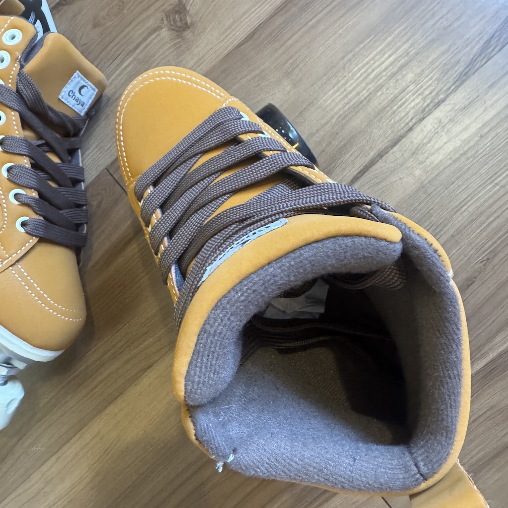 CHAYA - Vintage Cappuccino Roller Skates (EU39 / Voyager Wheels)