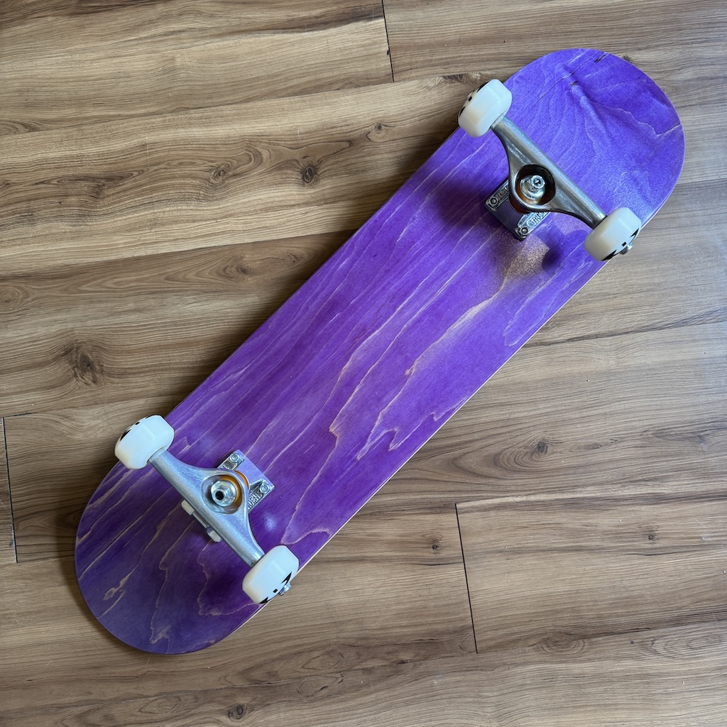 BLANK - Purple 8.0" Complete Skateboard (Independent + BD Skate Co + Nomad Promo)