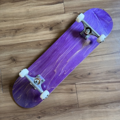 BLANK - Purple 8.0" Complete Skateboard (Independent + BD Skate Co + Nomad Promo)