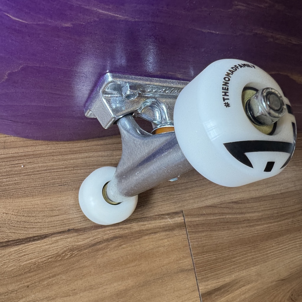 BLANK - Purple 8.0" Complete Skateboard (Independent + BD Skate Co + Nomad Promo)
