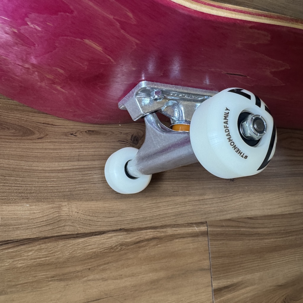 BLANK - Red 8.0" Complete Skateboard (Independent + BD Skate Co + Nomad Promo)