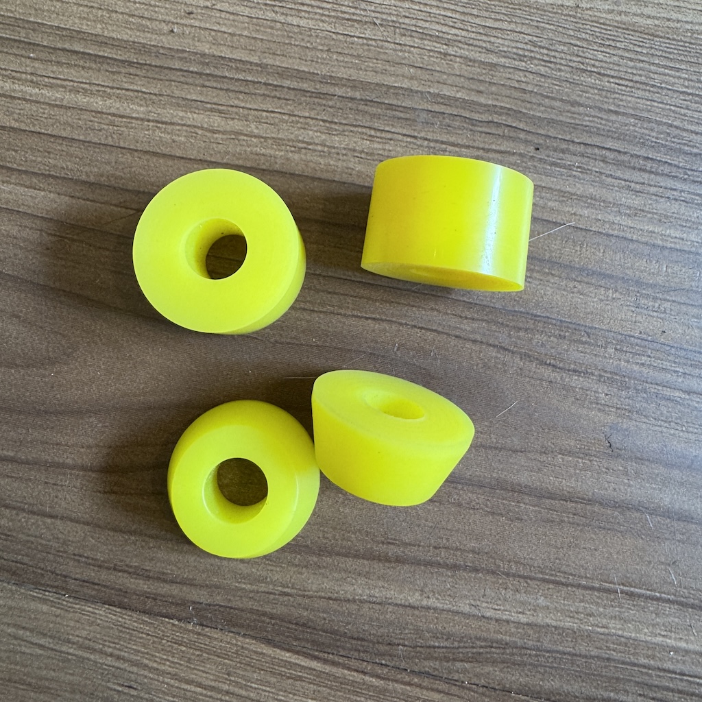 BLANK - Yellow Hard Skateboard Truck Bushings
