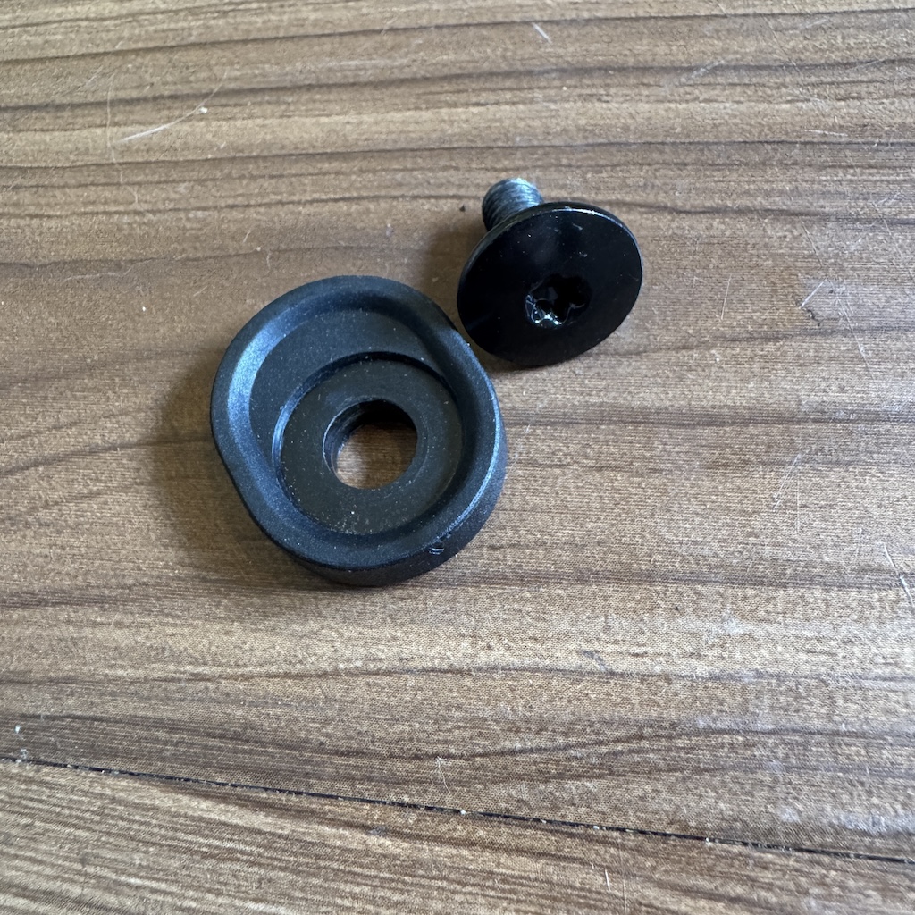 POWERSLIDE - Black Cuff Rocker + Bolt For PS Next & USD Aeon Gen 2 Inline Skates