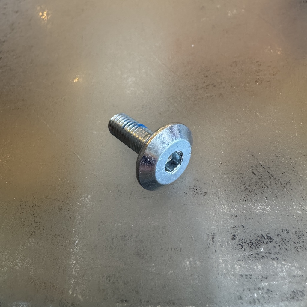 BLANK - 15mm Silver Allen Key Frame Bolt for Inline Skates