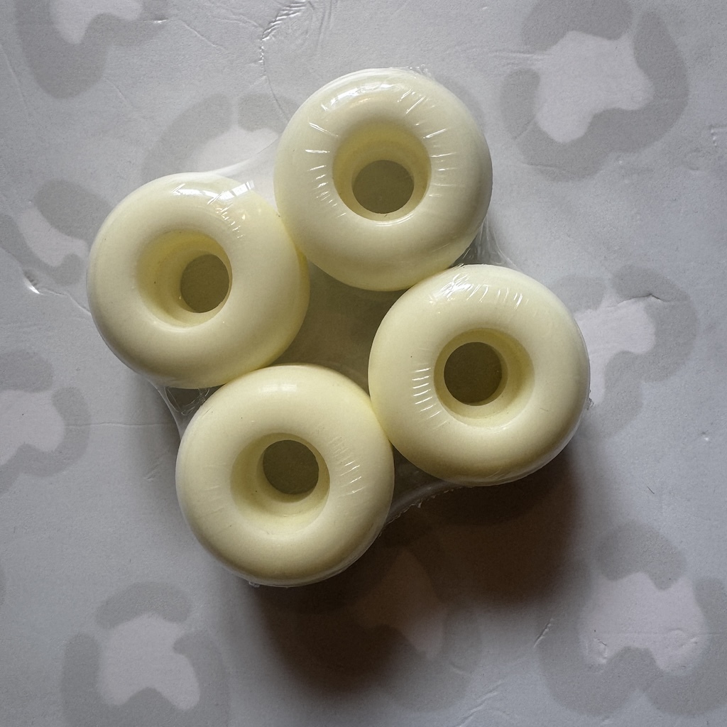 BLANK - 52mm Hard Classic Rounded Skateboard Wheels