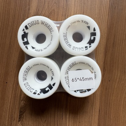 DIUS - 'S Fin 65mm Longboard Wheels