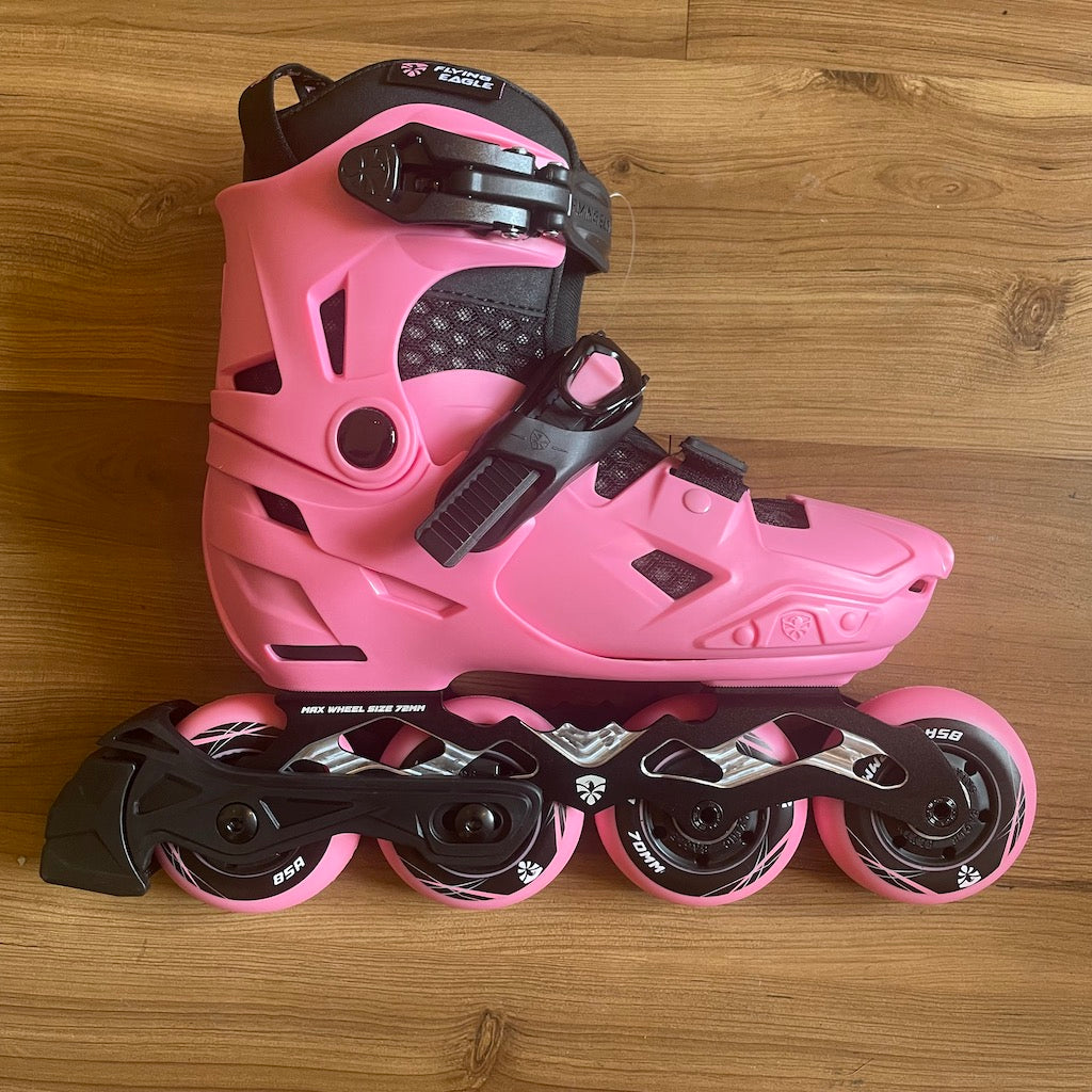 FLYING EAGLE - S7 Nimbus Pink Kids Inline Skates – Wheel Love