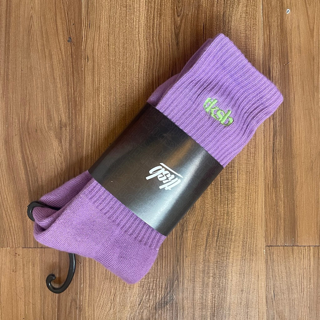 TKSB - Plain Purple Socks