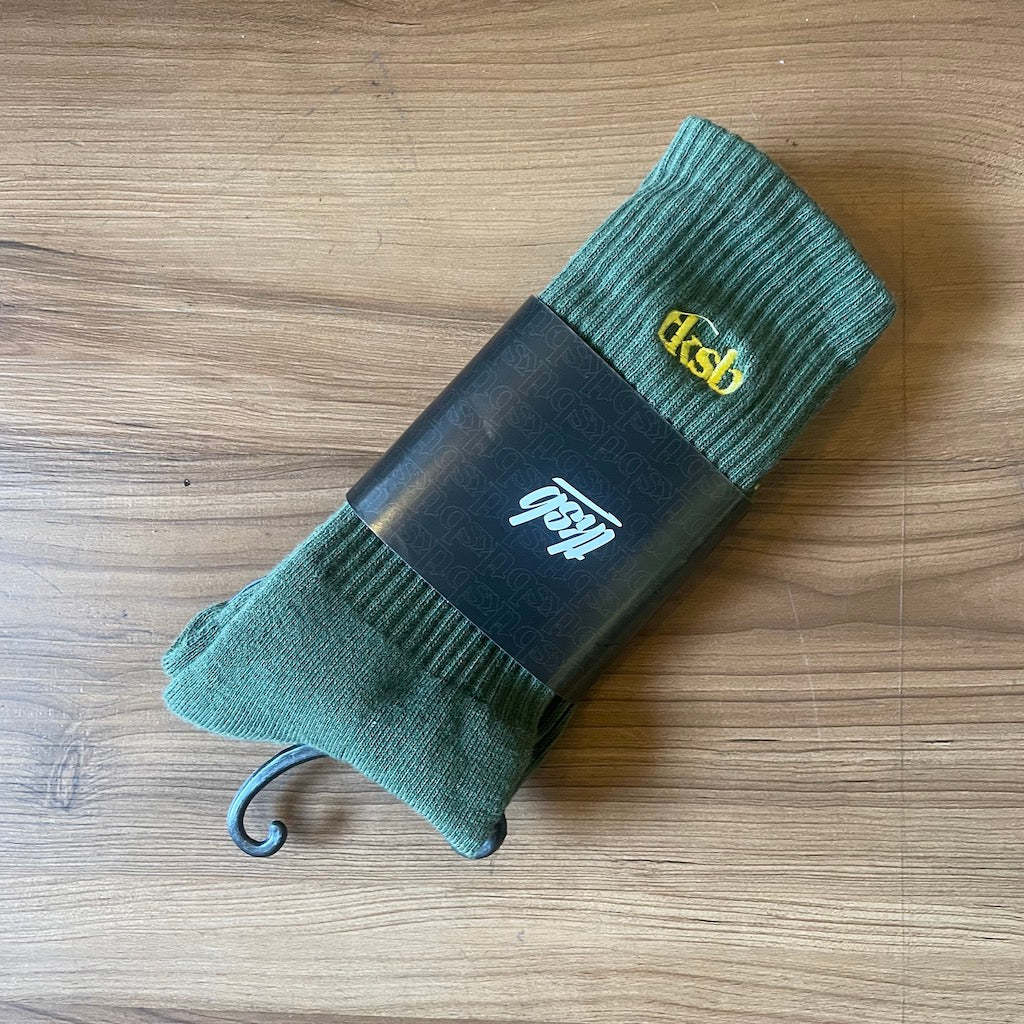 TKSB - Plain Olive Socks