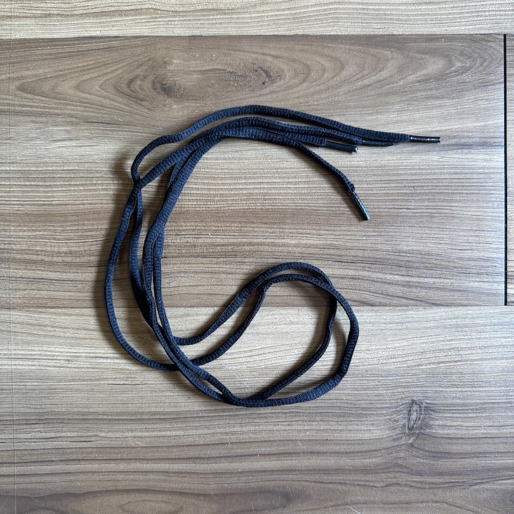 POWERSLIDE - 78cm Black Oval Shoe Lace