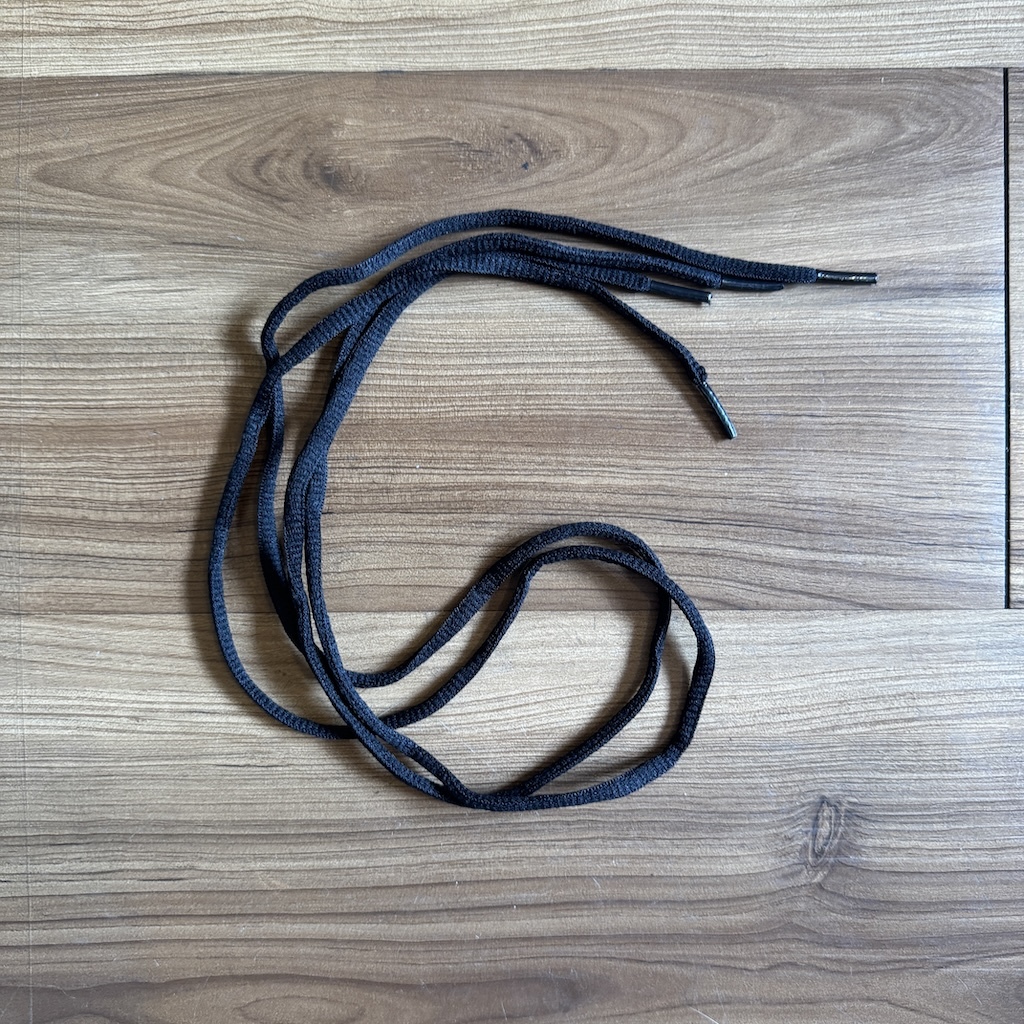 POWERSLIDE - 78cm Black Oval Shoe Lace