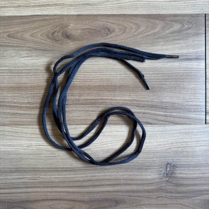 POWERSLIDE - 78cm Black Oval Shoe Lace