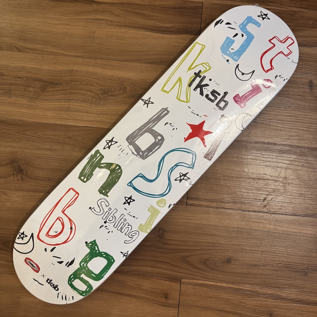 TKSB - Sibling Sketch (7.5" / 8.0" / 8.25") Skateboard Deck 